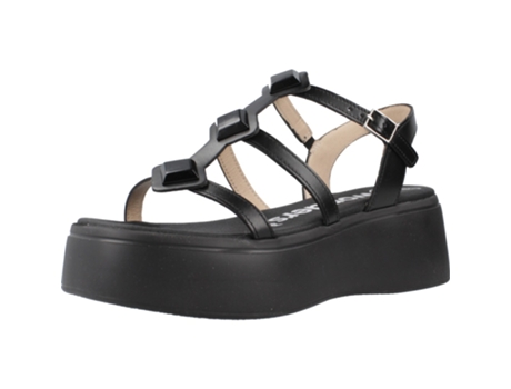Sapatos de Mulher WONDERS Tecido Preto (40)