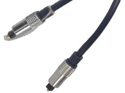 Cabo Fibra Ótica SHIVERPEAKS (Toslink - 1 m - Preto)