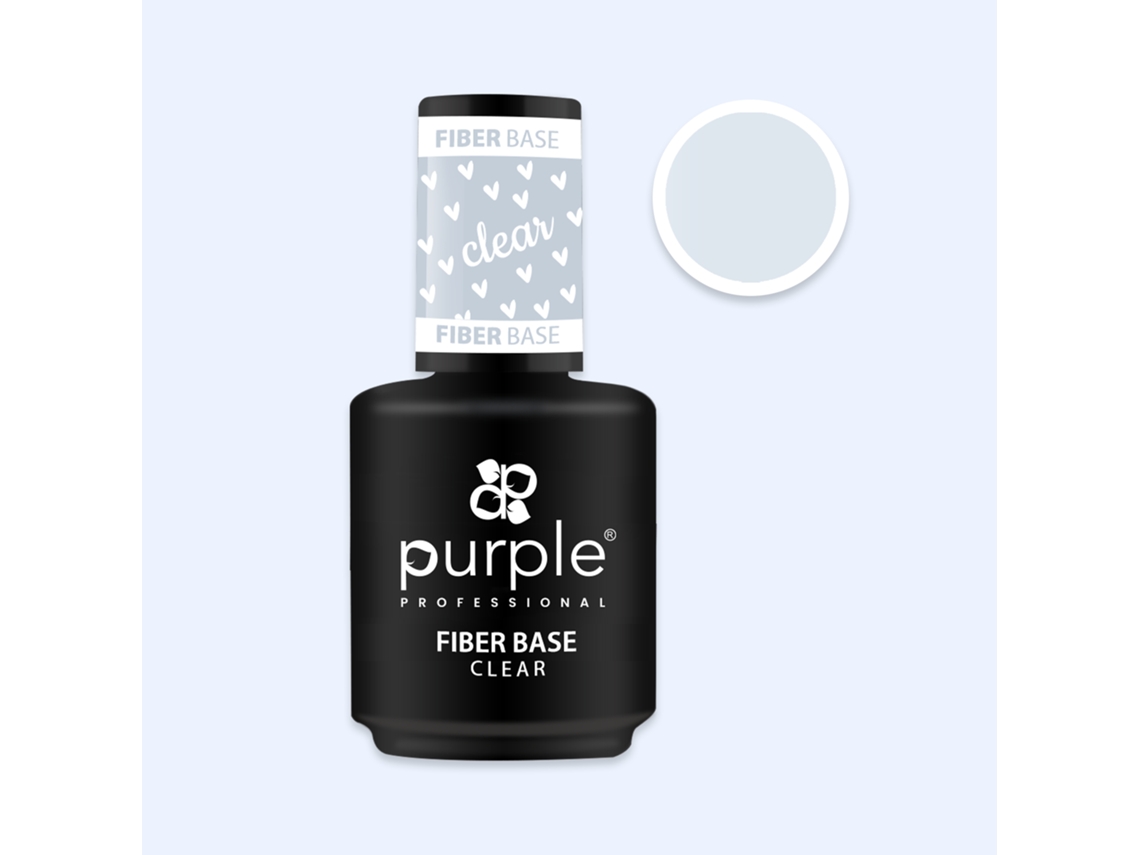 Fiber Base Purple Clear