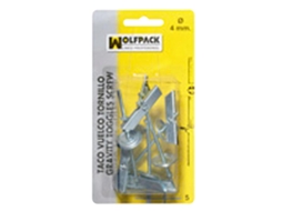 Parafuso Do Plugue Invertido M 6 (2 Peças) WOLFPACK LINEA PROFESIONAL