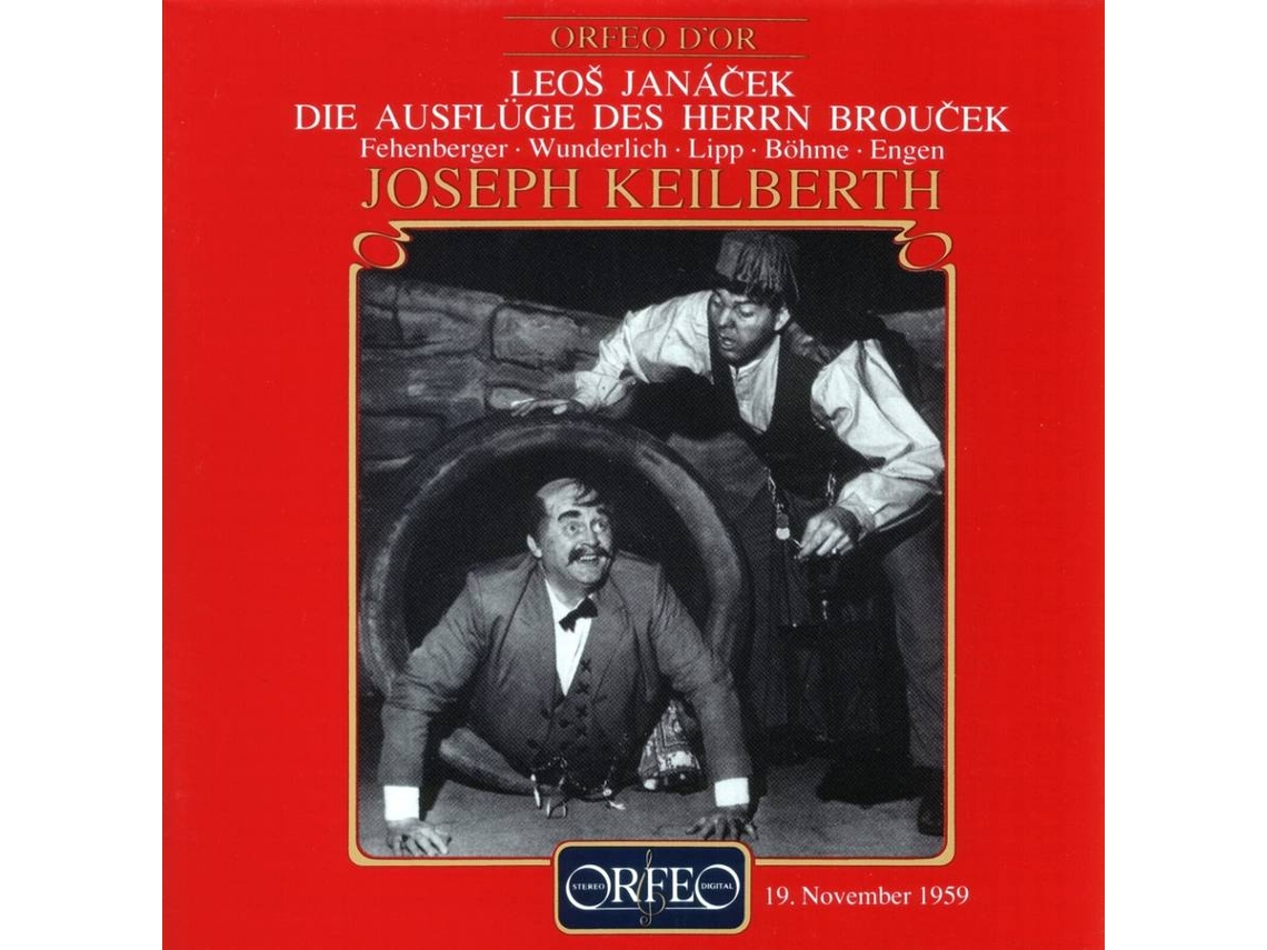 CD Fehenberger/Keilberth/BSOM/+ - Die Ausflüge des Herrn Broucek (2CDs)
