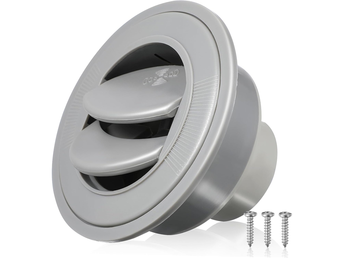 Kit De 60 Capas Decorativas Para Sprinklers De Incêndio, Em Aço Inoxidável, Cor Prata, Com Design Extensível De Dupla