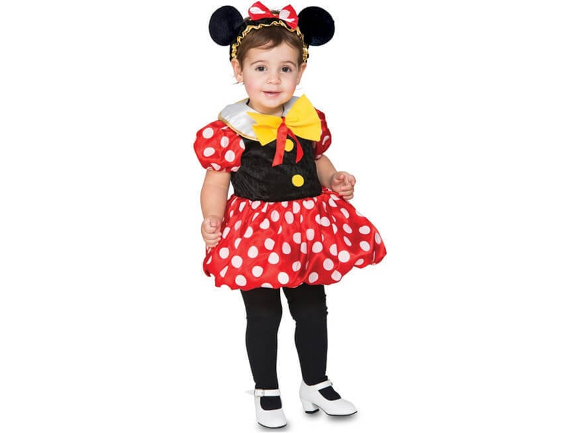 Fato de Menina DISFRAZZES Ratinha E Bebé (Tam: 3 a 4 Anos)