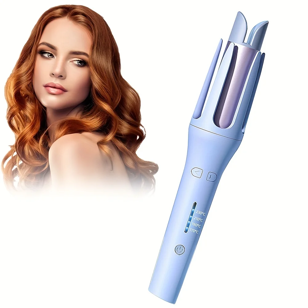 Modelador de Cabelo Automático com Rotação de 32mm, Roxo GERTIZ (170 To 230℃)