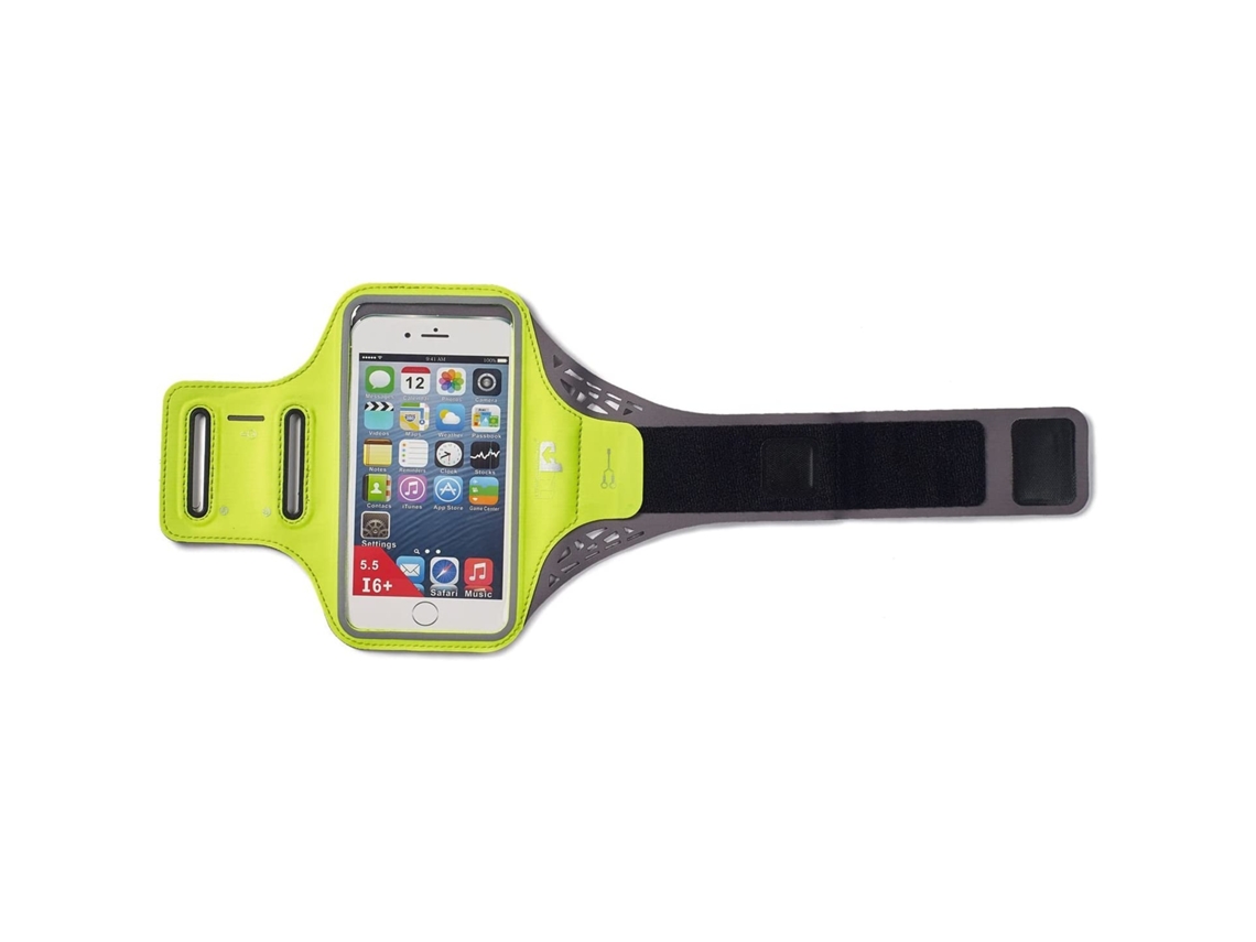 Braçadeira Ridgeway Para Celular De Alto Desempenho, Tamanho Único, Amarela.