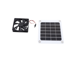 Laxiscreed Ventilador Solar Extrator Impermeável Com Eficiência De 20% Para Ambientes Exteriores