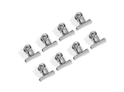 Conjunto de 8 Presilhas com Ventosas, Resistentes e com Ventosas Grandes para Fixar Placas em Janelas BRILVIBERA