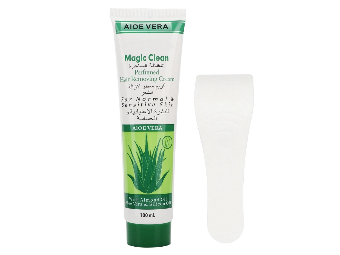 2026 crema Depilatoria de Aloe 100g Unisex para Axilas Brazos Piernas Espalda
