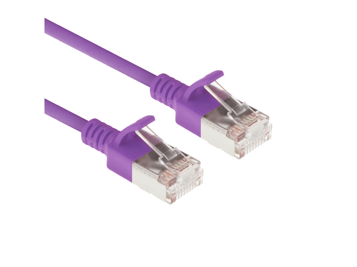 Dc7351 Cabo De Rede Roxo 1,5 M Cat6a U/ftp Act (stp)