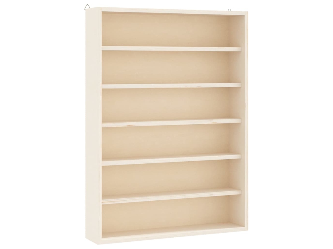 Wooden Collector's Display Case, Wooden Collector's Display Cases Vidaxl Marrom Madeira (40 X 8.5 X 55 Cm)