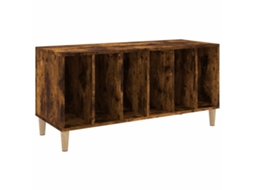 Record Cabinet, Record Cabinets Vidaxl Marrom Madeira Processada (n/a)