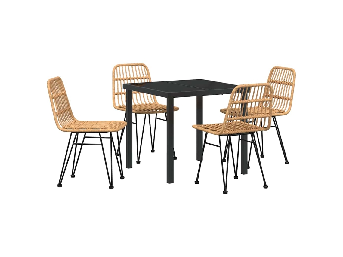 Conjunto de Móveis de Jardim 7 Pcs HARLANV1