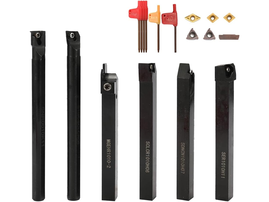 Conjunto De 6 Insertos De Carboneto De Liga De 10 Mm Para Catracas De Portas, Ferramentas Modernas P Gokoco