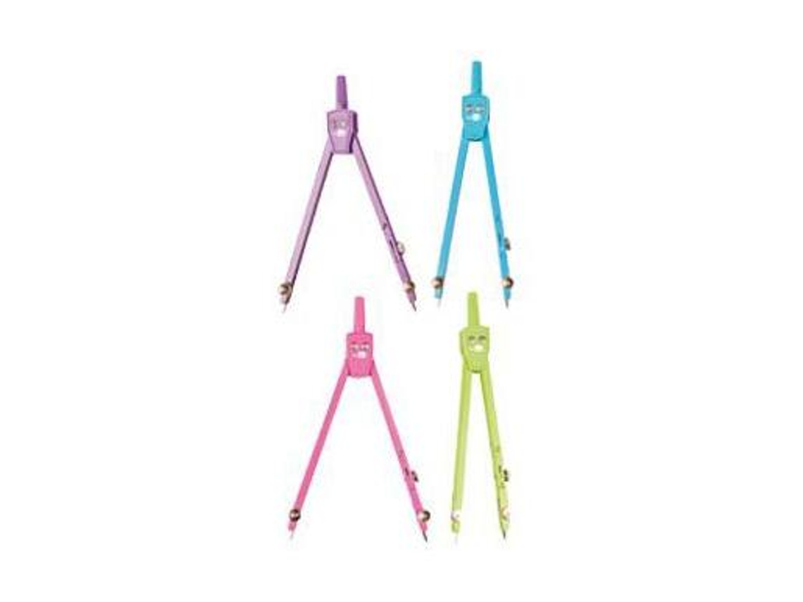 Compasso Liderpapel Articulado Com Adaptador Universal Cor