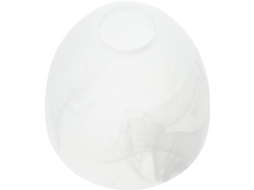 Abajur de Vidro Europeu para Luminária de Teto, Acessório de Decoração Simples e Elegante. SFUSHOS