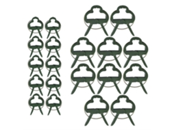 60 Clips de Plantas Trepadoras para Tomate e Plantas Climbing Clips (2 Tamanhos)