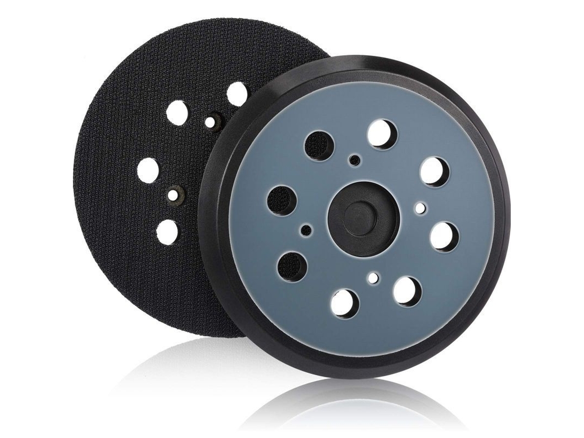 2 Peças Disco De Lixa Substituição Para Lixadeira Orbital Com Velcro 125mm 8 Buracos