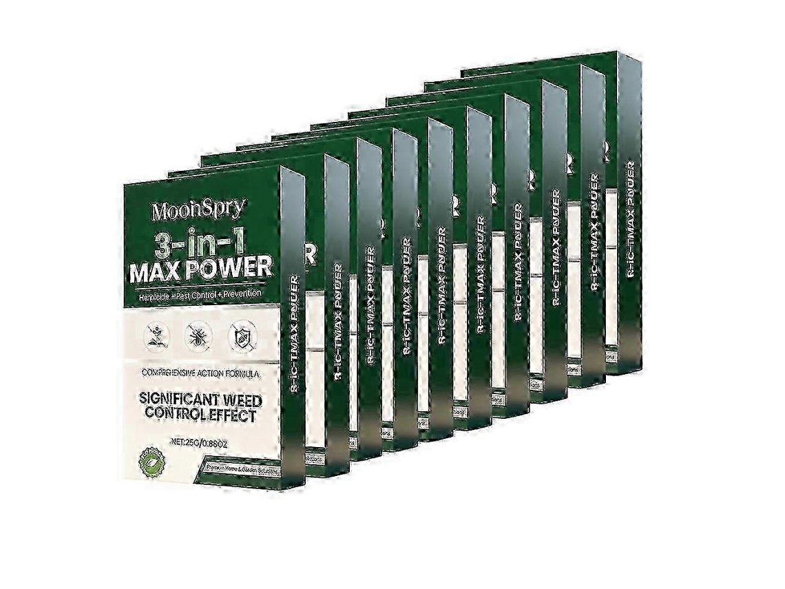 Herbicida Rápido Para Gramado E Jardim, 25g, Fácil De Usar10pcs