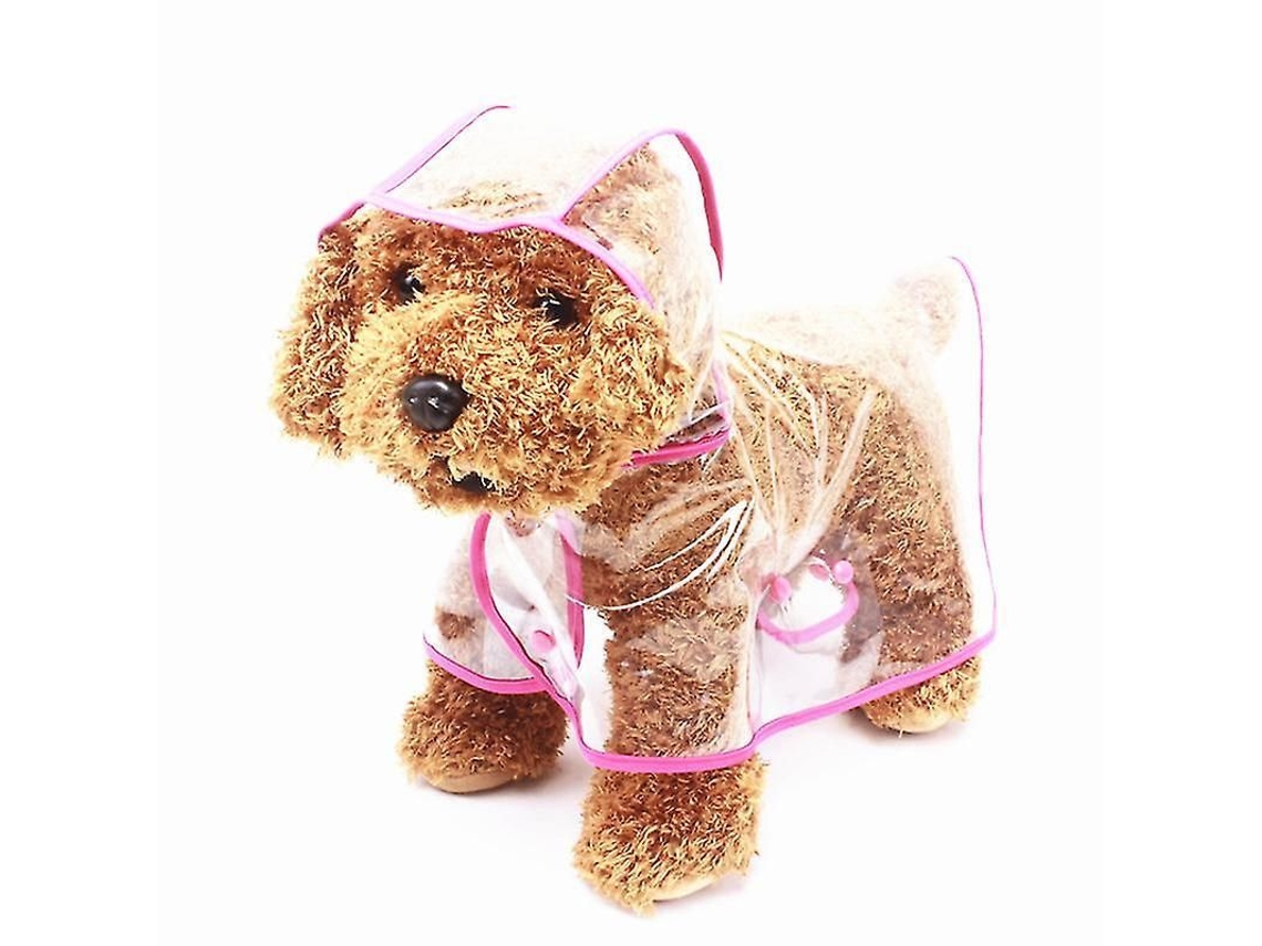 2026 abrigo Impermeable para Perros Con Capucha Transparente Talla S a XXL Reflectivo Y Correa Ajustable 2 Unidades