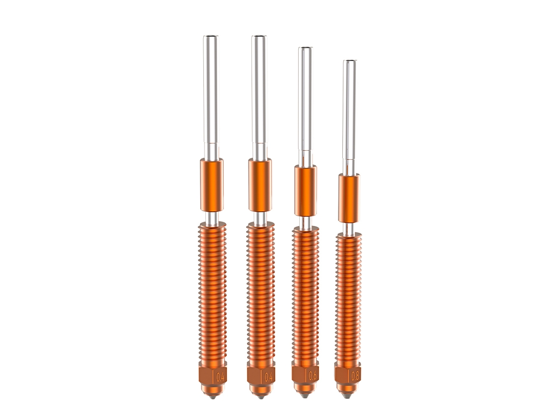 Kit Bico Quick-swap Unicorn K2p Para Impressora 3d Creality K2 Plus 0.4mm 0.6mm 0.8mm Metal