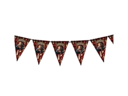 Adereço GUIRCA Galhardete De Palhaço De Papel 300 Cm 19X27 Cm