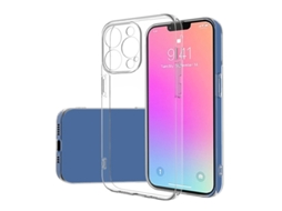 Capa Para Iphone 17 Com Lente Transparente, Alta Transparência E Material Macio.