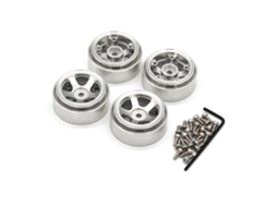 Jantes De Metal Atualizadas Em Formato De Estrela Para Fms 1/18 Fj Crusier Katana V2 Mogrich Fire Horse Cheyenne Arizona Rc Car Vehicles Modelos Peças