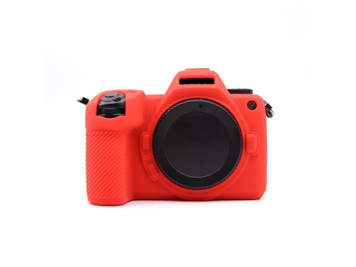 Capa Protetora De Silicone Para Câmera Nikon Z6iii Vermelho