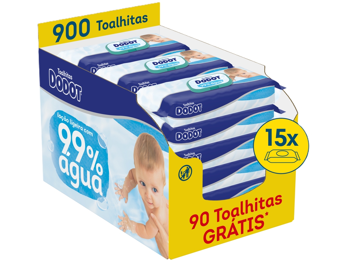 Box Toalhitas Bebé 99% Água Dodot