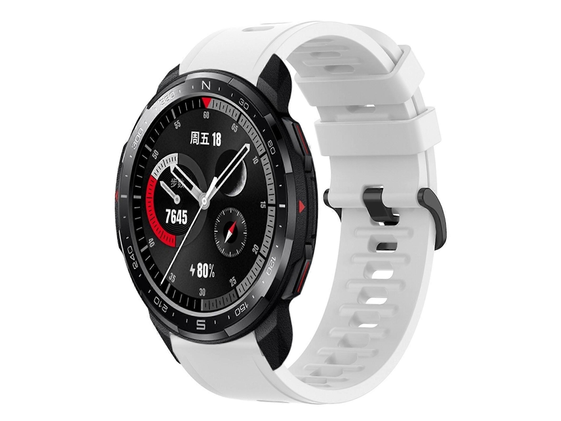 Pulseira De Silicone Macio De Cor Sólida Para For Honor Watch Gs Pro 22mm
