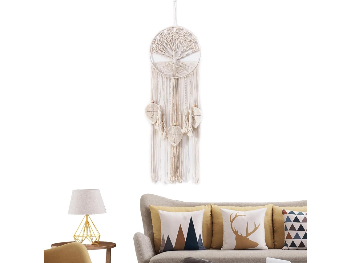 Decoração De Parede Em Tecido, Árvore Boêmia