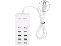 Carregador LAXISCREED 10 Portas Usb 5v10a Fast Charging