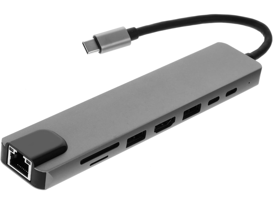 Estação De Acoplamento Tipo C Com Hub Usb Para Laptop E Porta