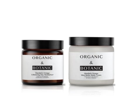 Conjunto 2 Cremes Corporais ORGANIC & BOTANIC K2 OB Mandarin Orange (100ml + 50ml)