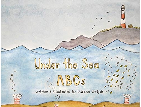 Livro Under The Sea ABCs de Liliana Gladysh (Inglês)