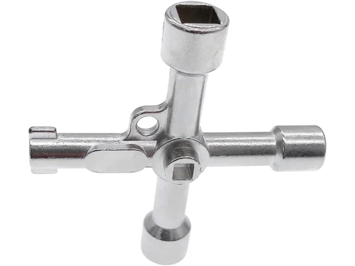 Chave Cruzada Triangular Para Trava De Trem, 1 Peça Tipo C