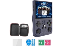 Console Retrô SFUSHOS, portátil R36pro, tela HD 3,5 polegadas, 128 Gb, compatível com mais de 30 emuladores