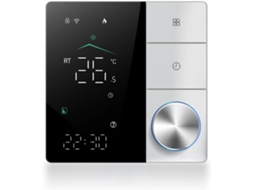 Controlador De Termostato Programável Com Botão Inteligente, Programação 5+2 Dias, Tela Lcd
