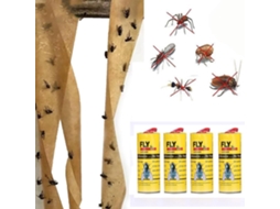 Armadilha adesiva para mosquitos com 4 peças, controle de cola, materiais mistos