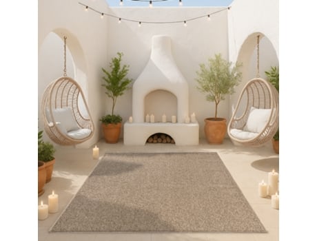 Tapete Kos Exterior Moderno Intemporal - Natural - 240 X 340 Cm