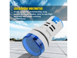 Luz Sinal Led Redonda com Display Digital Ac