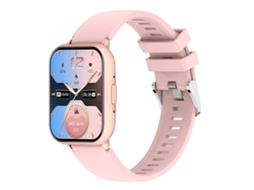 Smartwatch Z169 com Faixa de Relógio Esportiva, Bluetooth, À Prova D‘água, Rosa YANYXR