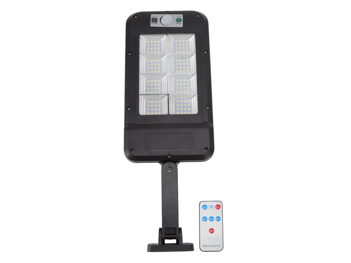 2026 lâmpada Solar Externa com Sensor de Movimento Impermeável Controle Remoto Led para Rua e Parede
