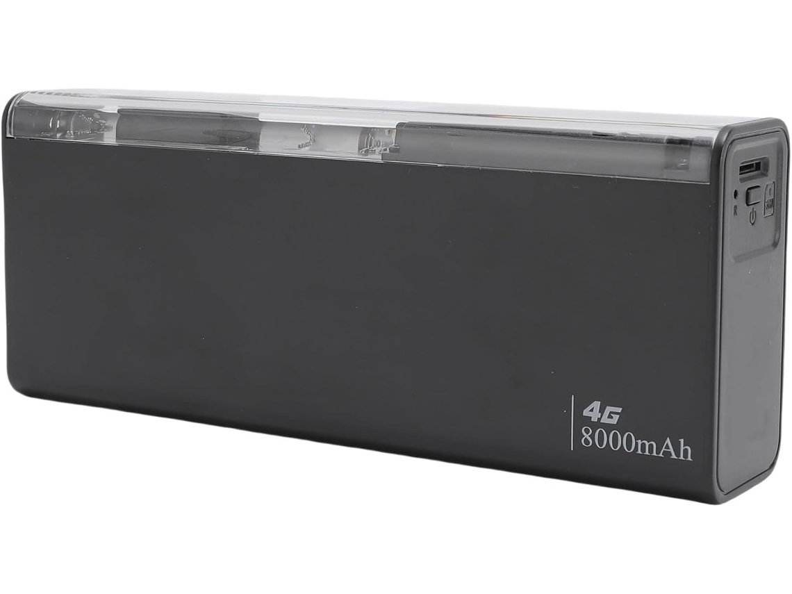 Roteador Hotspot Móvel 4g Lte Wi fi de Banda Dupla de 300 Mbps/5,8 Ghz, Bateria de 8.000 Mah SFUSHOS