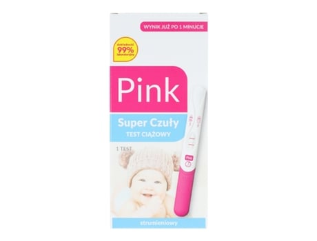 Teste De Gravidez Pink Express, Super Sensível, 1 Unidade Hydrex