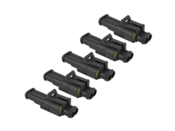 Laxiscreed Conector De Fios Para Automóveis Impermeável De 2 Pinos Para Ligação Segura E Resistente