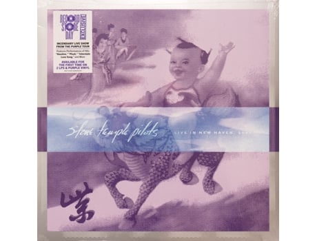 Stone Temple Pilots Live In New Haven, 1994 2lp Vinil Roxo Edição Limitada Rsd 2025 Rhino Records
