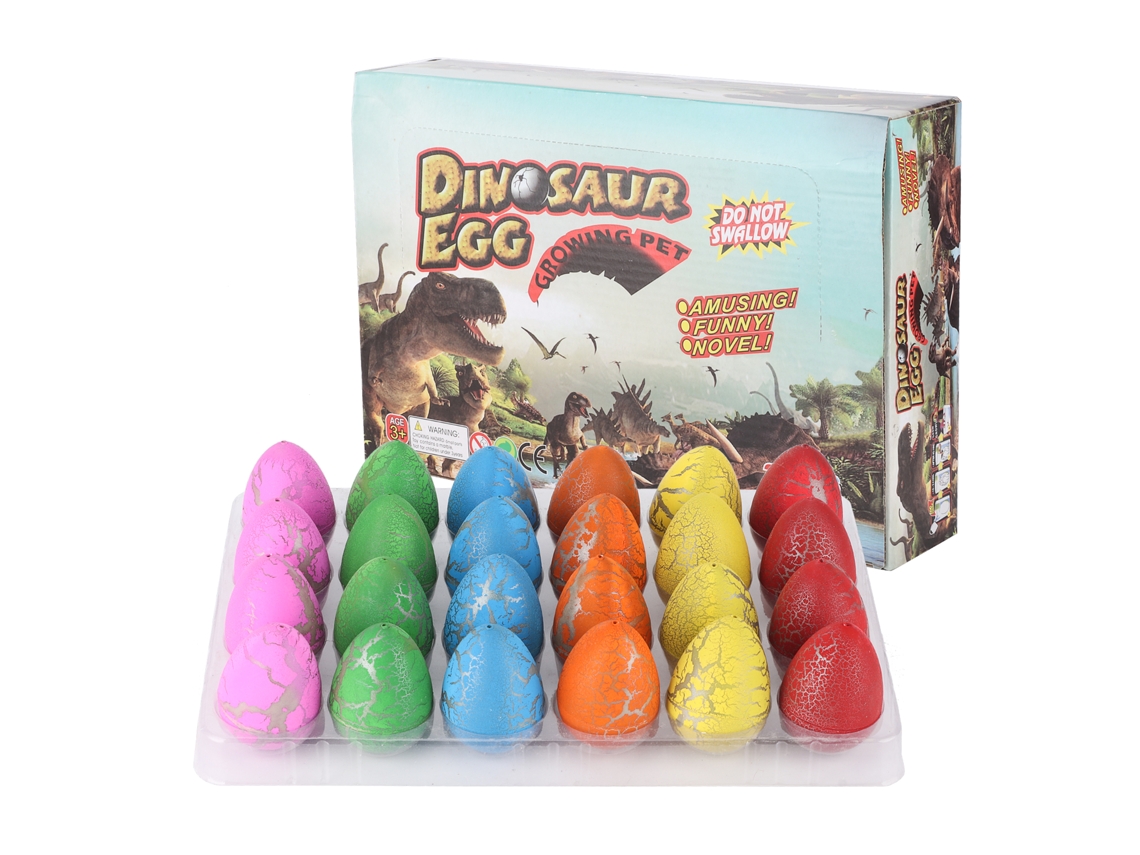 Primerox 24 Brinquedos de Dinossauros em Crescimento Ovos de Páscoa Que Crescem na Água para Crianças