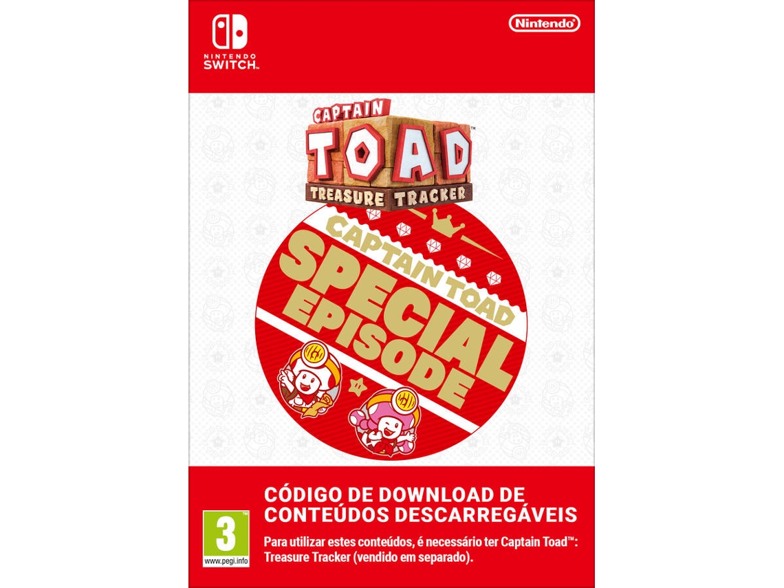 Jogo Digital DDC AOC Capt Toad Treasure Tracker Special Episode (Formato Digital)