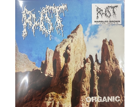 Rot Organic Vinil Castanho Marmoreado Edição Limitada 45Rpm